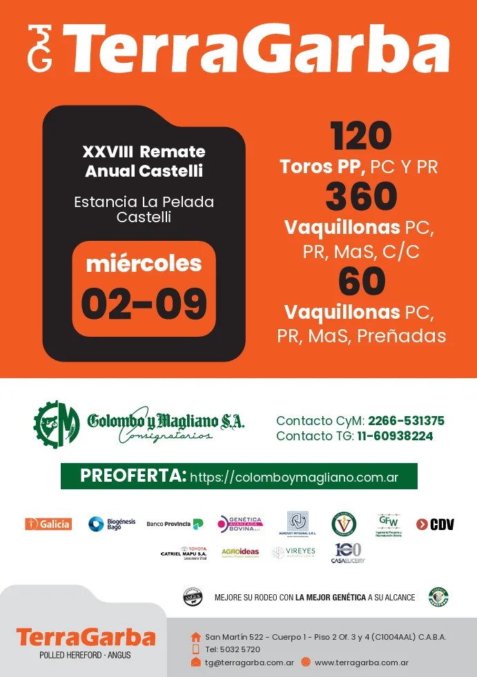 XXVIII Remate Anual Castelli — TerraGarba